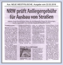  Copyright by NEUE WESTFLISCHE  Ausgabe vom 22.02.2018